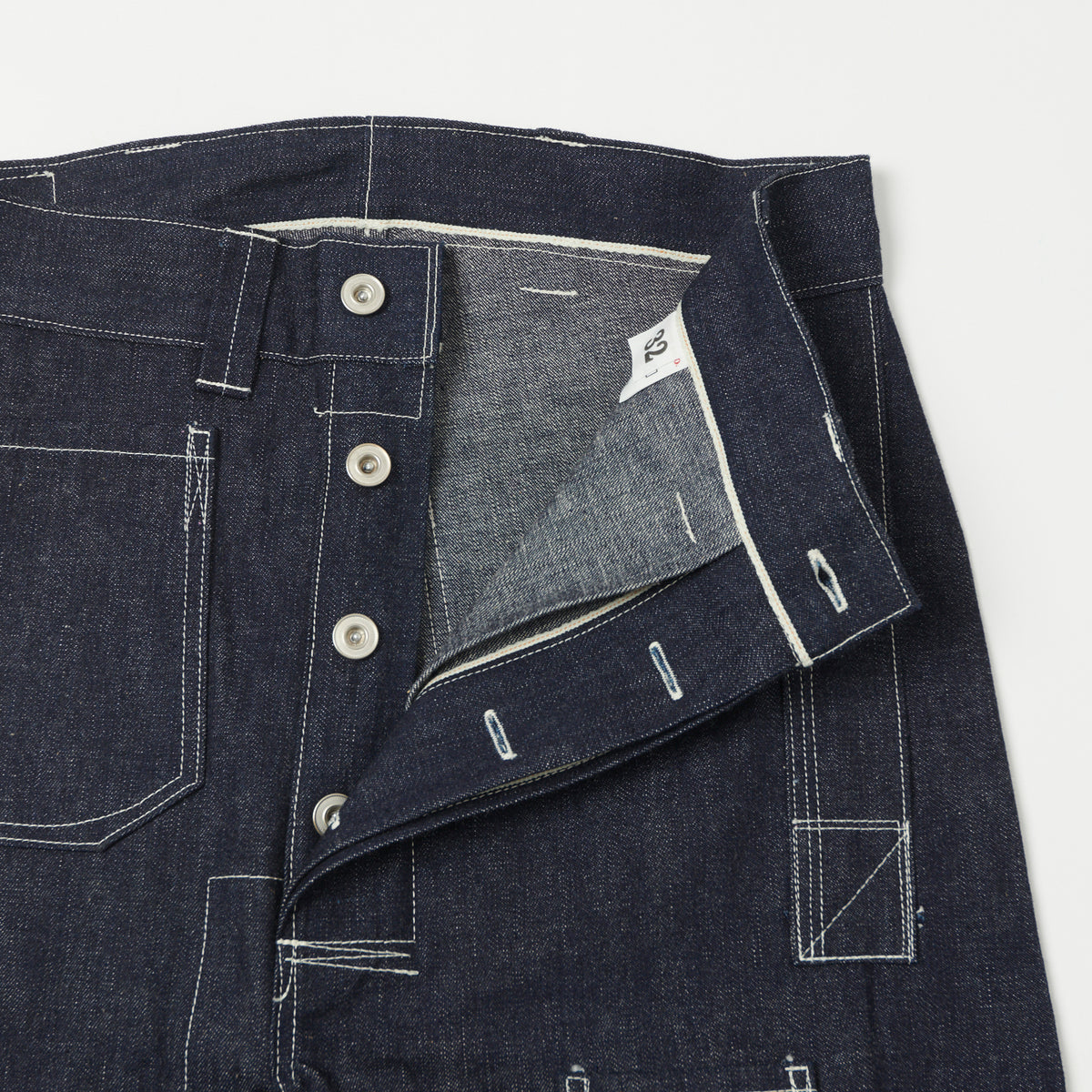 John Gluckow Lot. JG-01 Denim 'Netmakers' Trousers - Raw