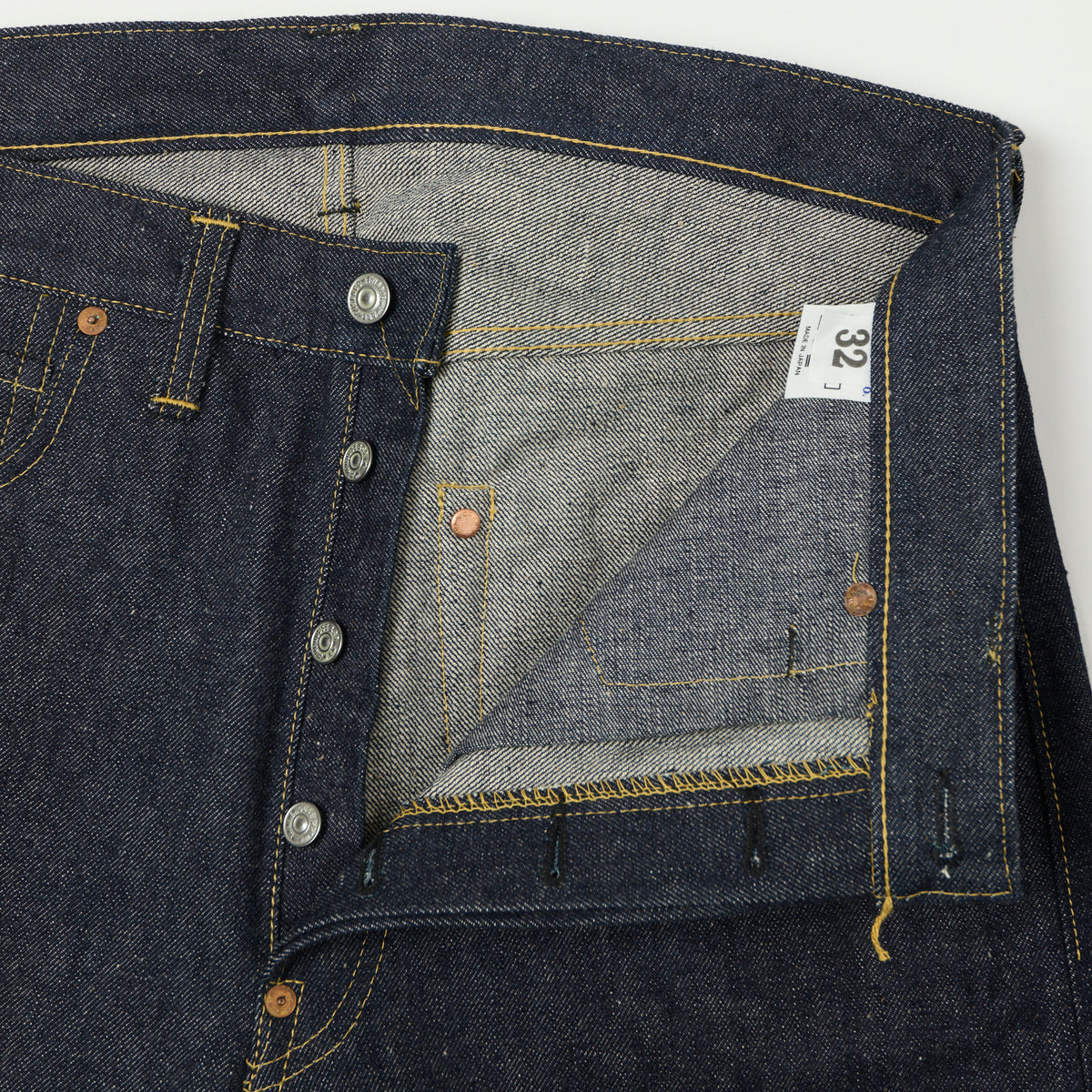 Warehouse & Co S1003XX 13.75oz 1942 Model Regular Straight Jeans - Raw
