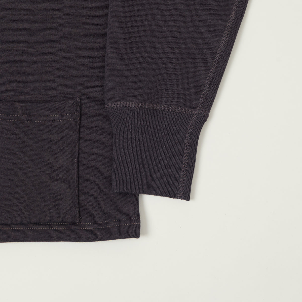 Warehouse & Co 'Duck Digger' 498 Sweat Cardigan - Dark Navy