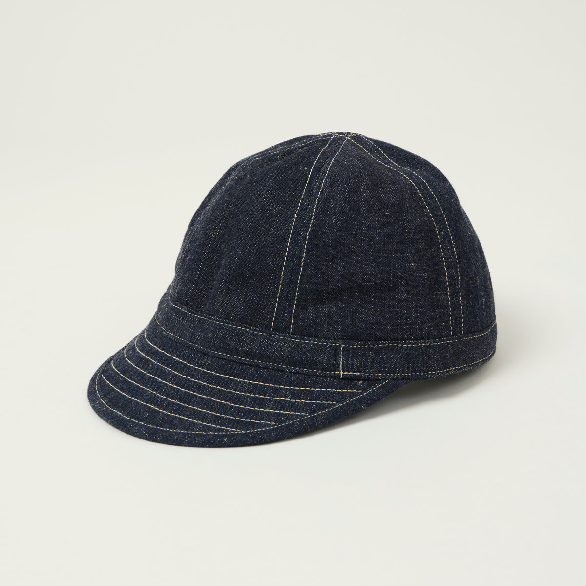 Warehouse & Co 'Duck Digger' 5242 Denim Cap - Raw