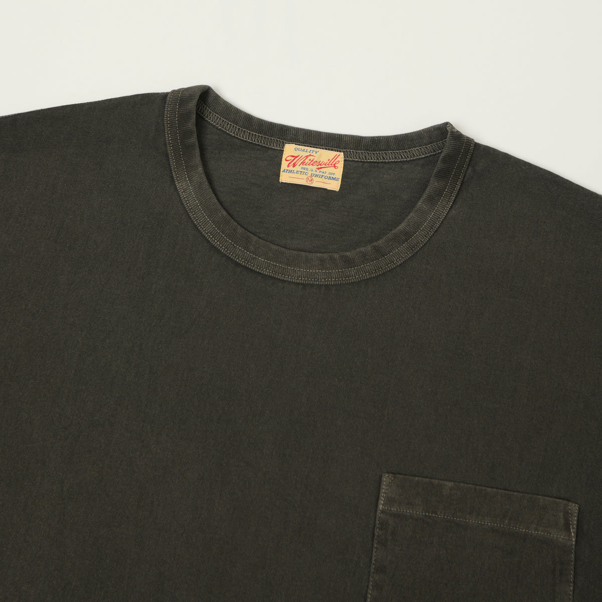 Whitesville Pigment Dye Pocket T-Shirt - Black