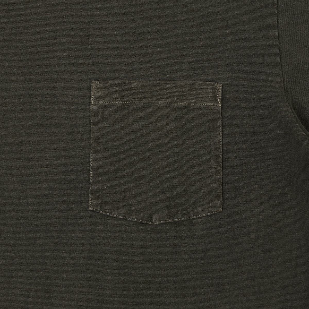 Whitesville Pigment Dye Pocket T-Shirt - Black