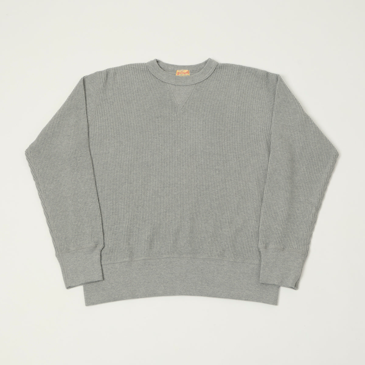 Whitesville Long Sleeve Thermal T-Shirt - Heather Grey