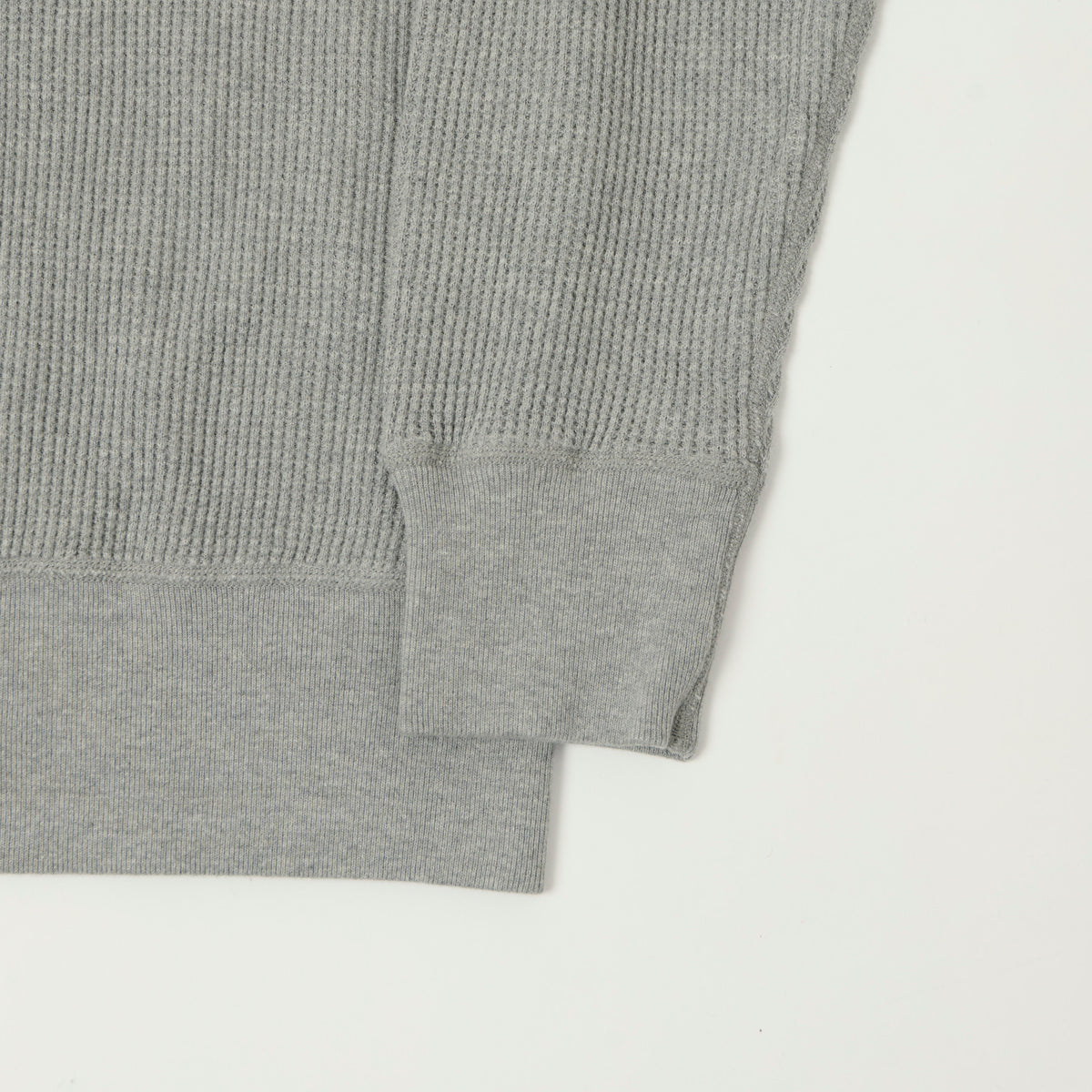 Whitesville Long Sleeve Thermal T-Shirt - Heather Grey