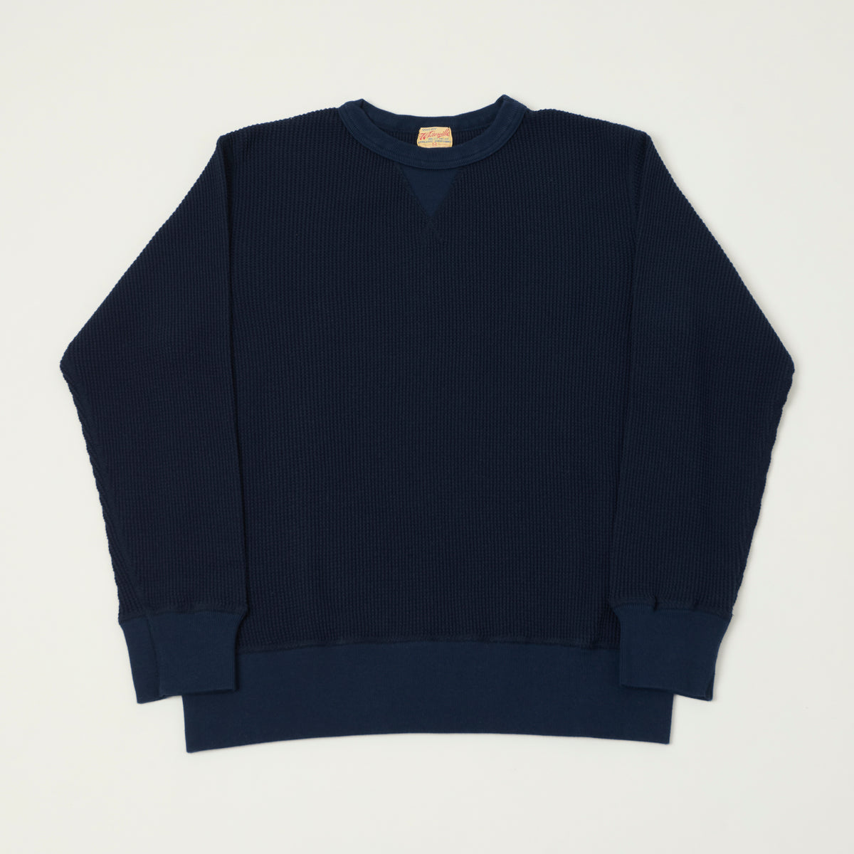 Whitesville Long Sleeve Thermal T-Shirt - Navy