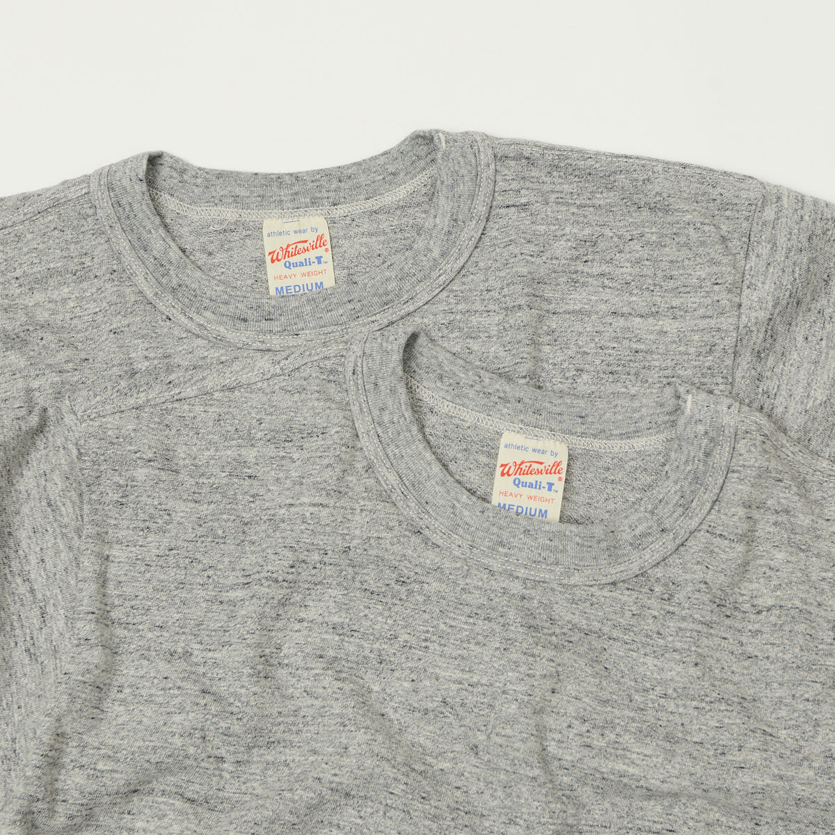 Whitesville Classic T-Shirt Two Pack - Grey Melange