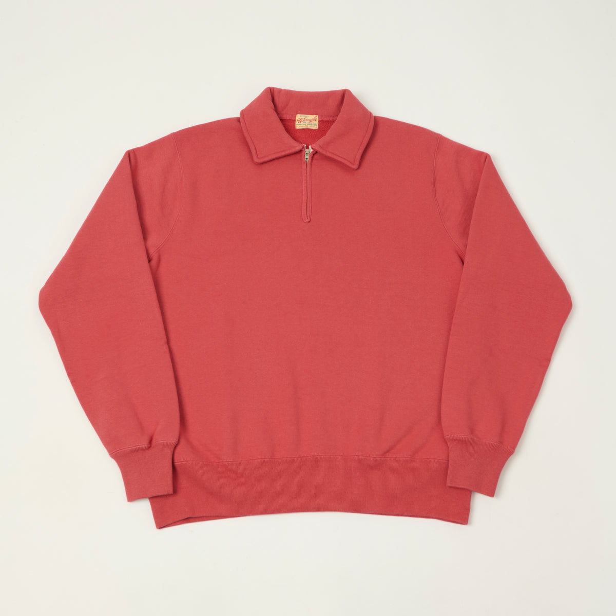 Whitesville Quarter Zip Sweatshirt - Red
