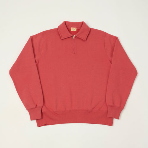 Whitesville Quarter Zip Sweatshirt - Red