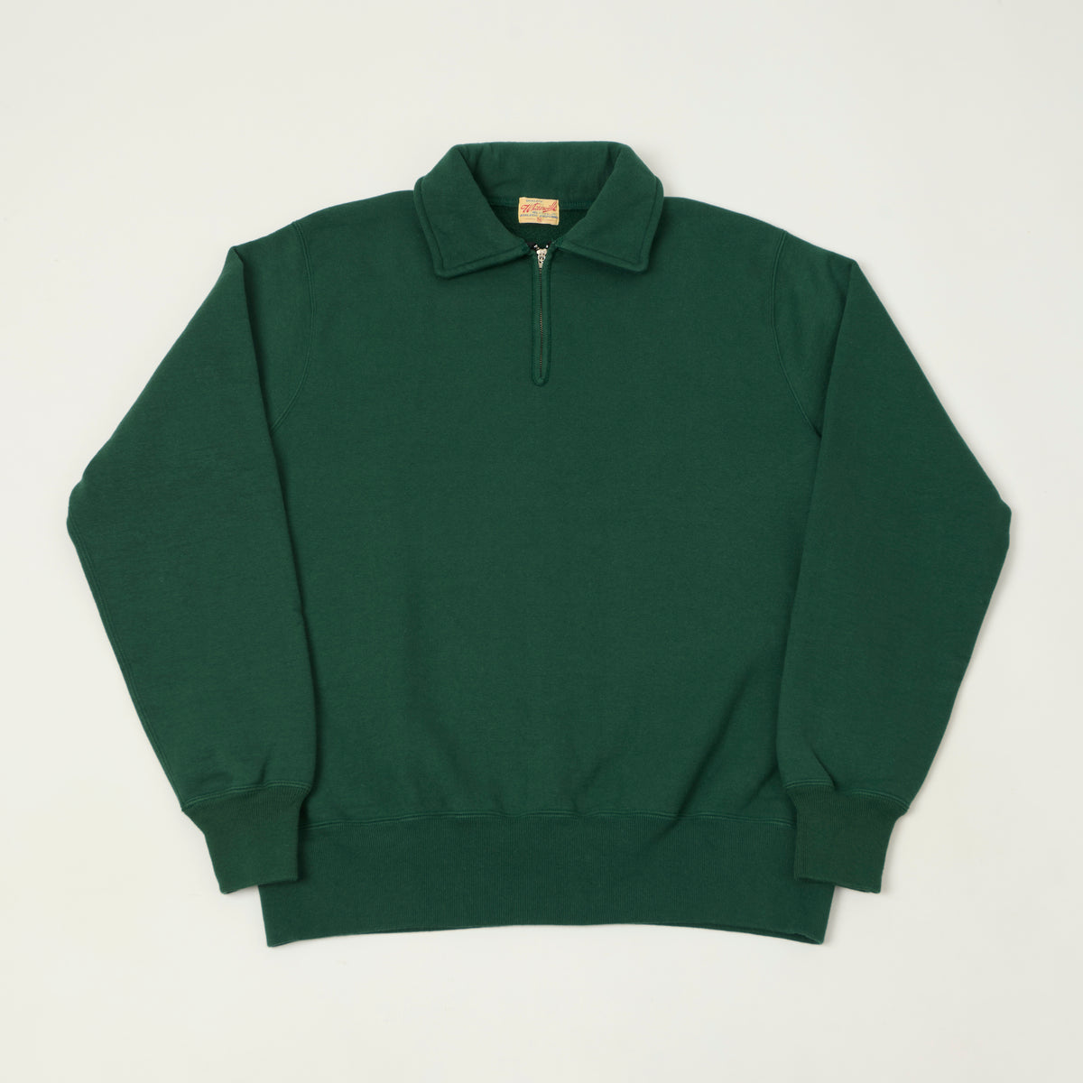 Whitesville Quarter Zip Sweatshirt - Green