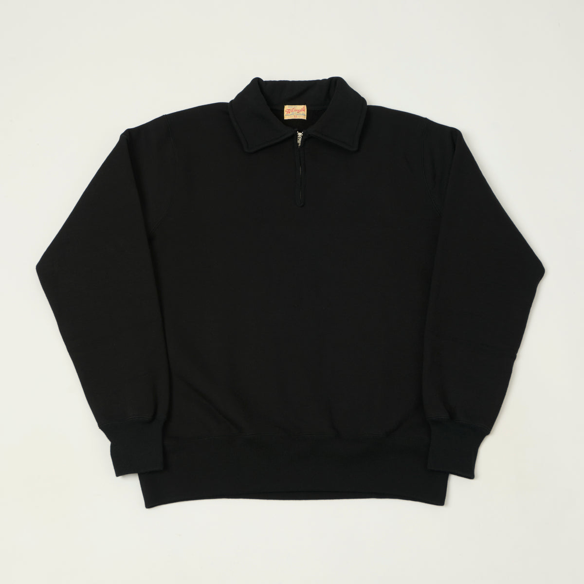 Whitesville Quarter Zip Sweatshirt - Black