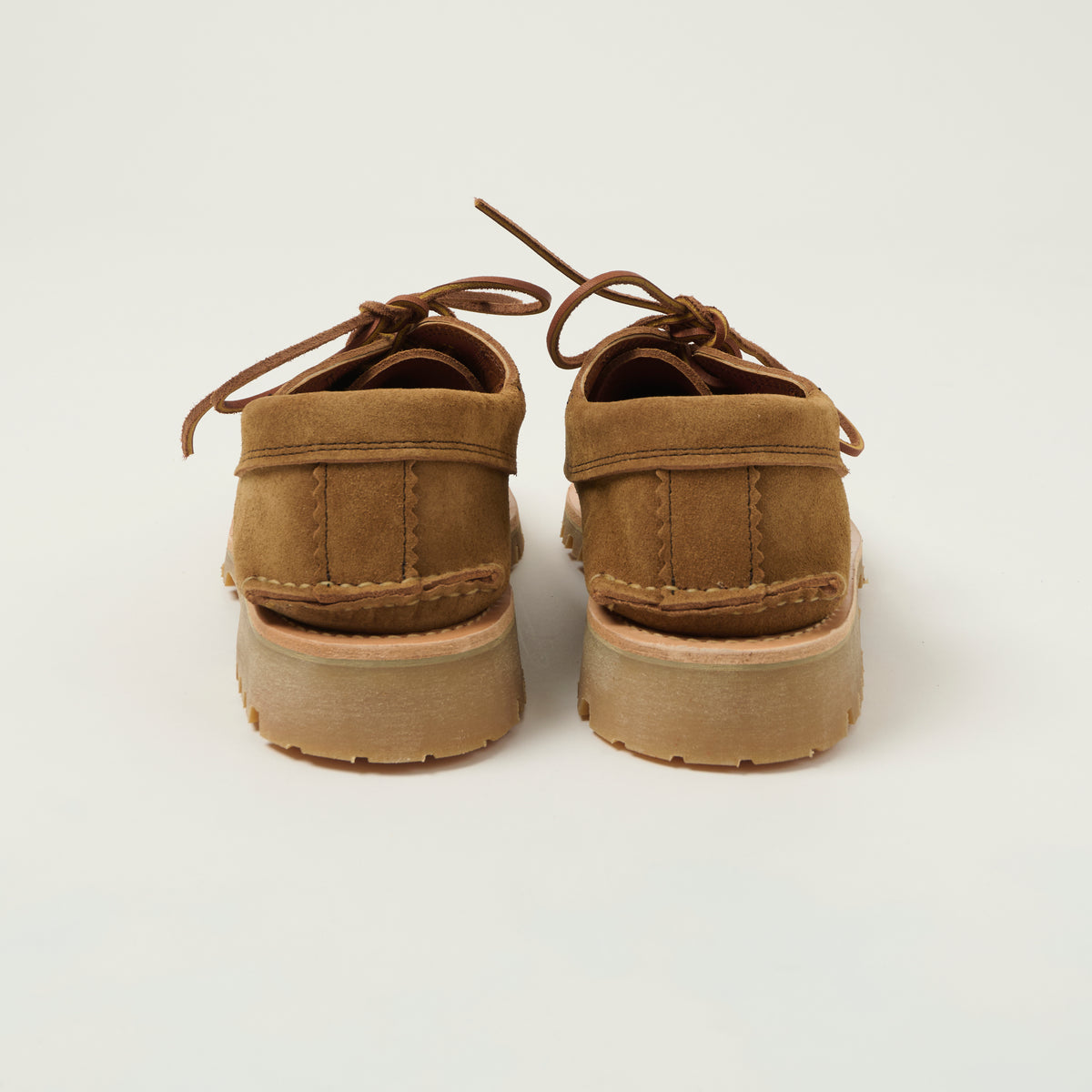 Yuketen Angler Moc w/ Lug Sole - FO G Brown