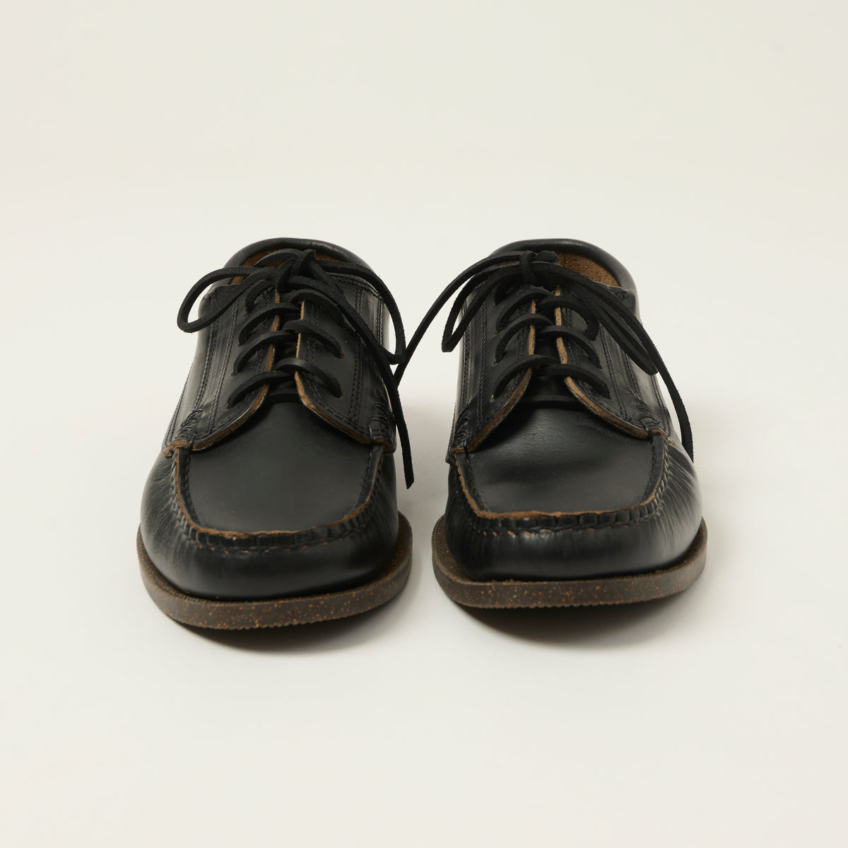 Yuketen Angler Moc Toe w/ Camp Sole - Grizzly Black