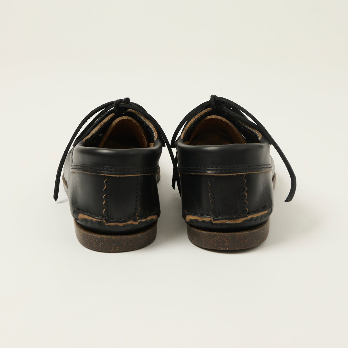Yuketen Angler Moc Toe w/ Camp Sole - Grizzly Black