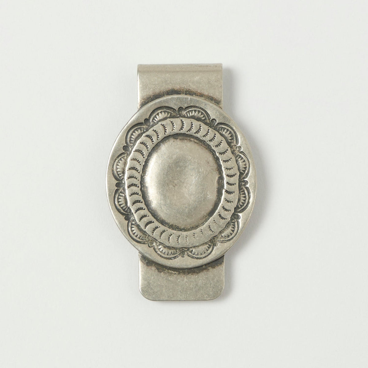 Yuketen Concho Money Clip - Nickel Silver