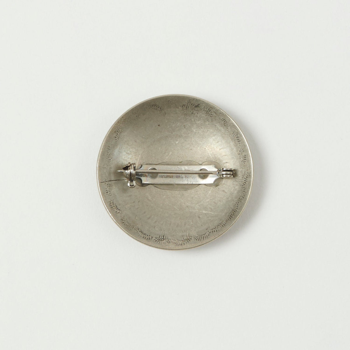Yuketen 1 1/2" Concho Pin - Nickel Silver
