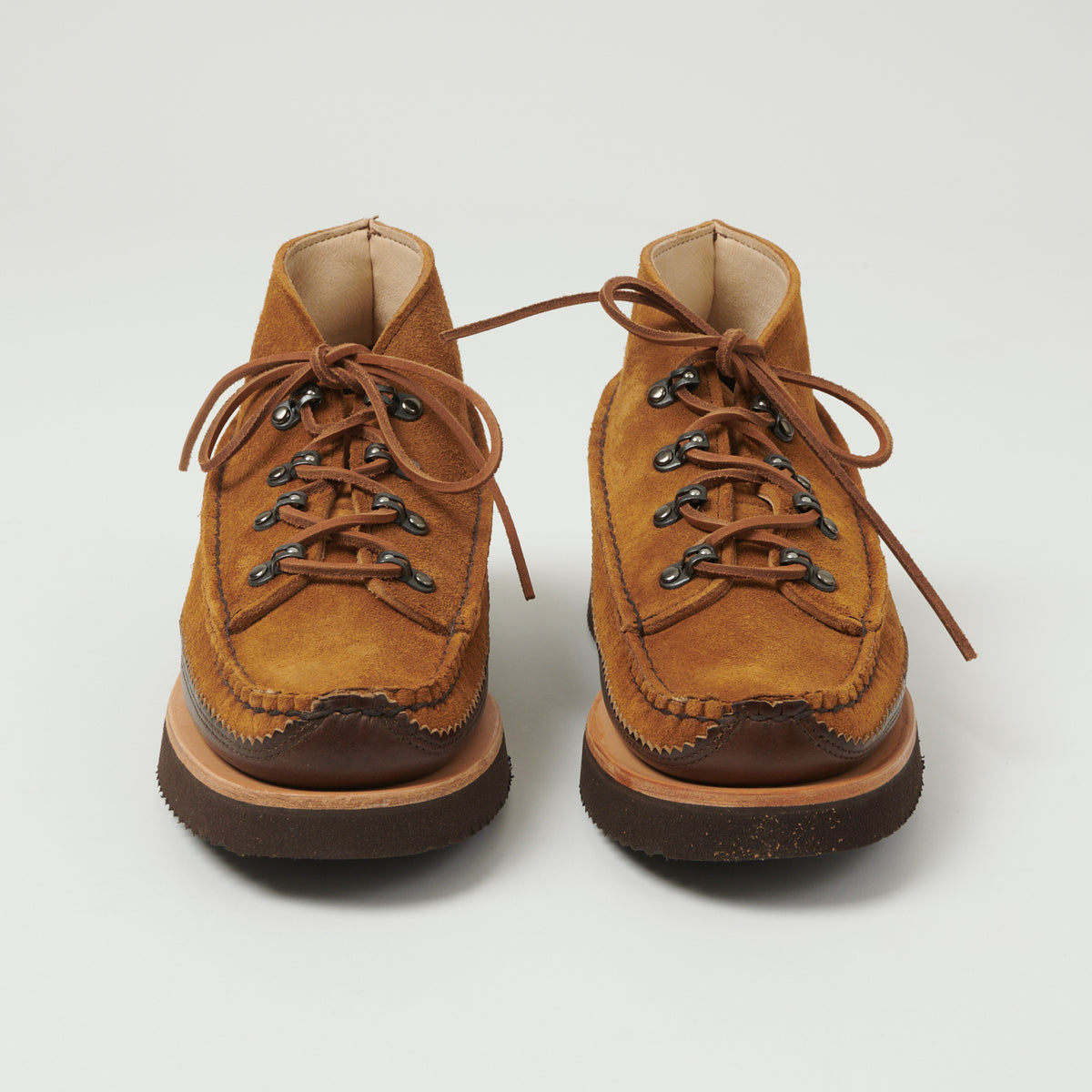 Yuketen Handsewn Tokyo DB Chukka w/21 Boot - FO G Brown x G Brown