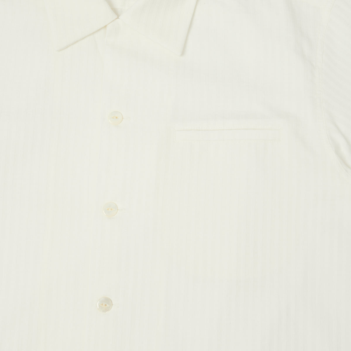 Micky Oye Panama Shirt - White