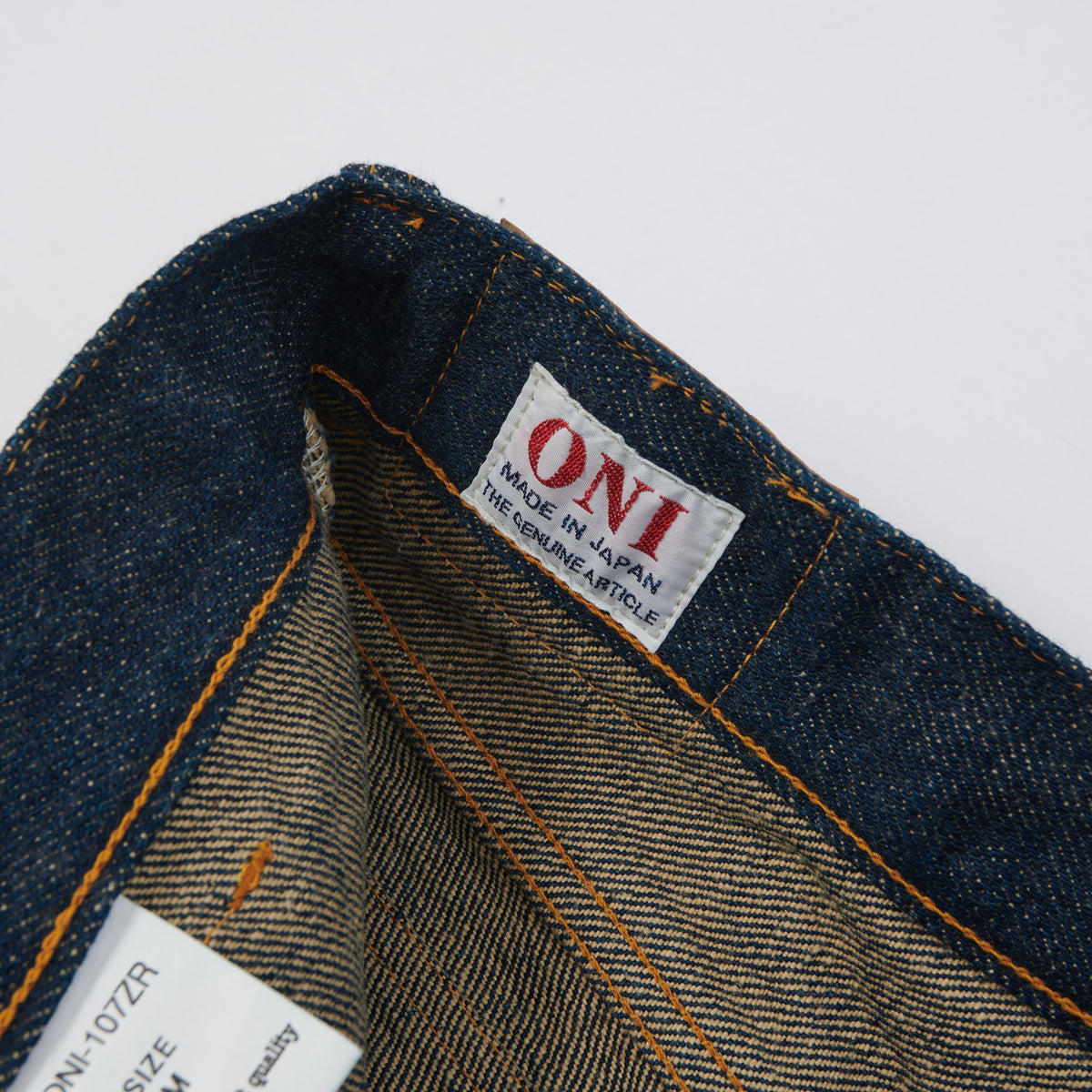 ONI Denim 107ZR 20oz 'Secret Denim' Regular Tapered Bush Pant - One Wash