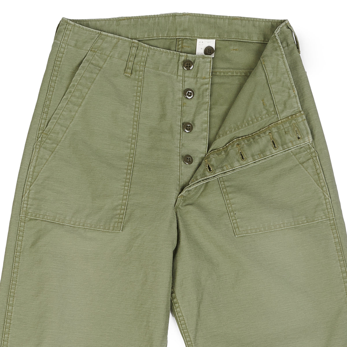 FULLCOUNT 1217 OG107 Utility Trouser - Olive Drab