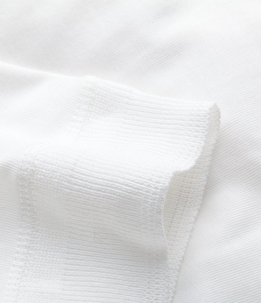 Merz b. Schwanen 'The Originals' 207 Short Sleeve Henley - White