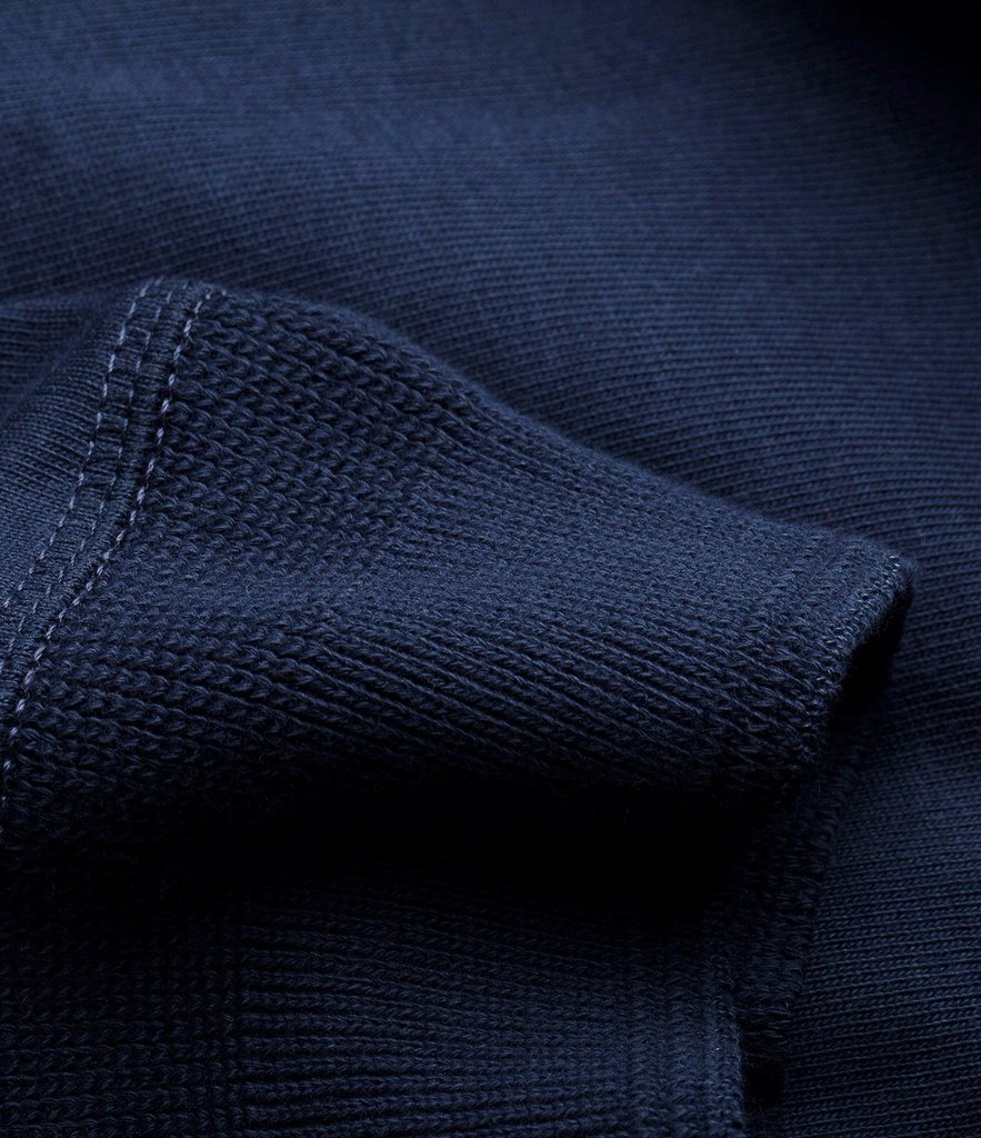 Merz b. Schwanen 'The Originals' 207 Short Sleeve Henley - Ink Blue