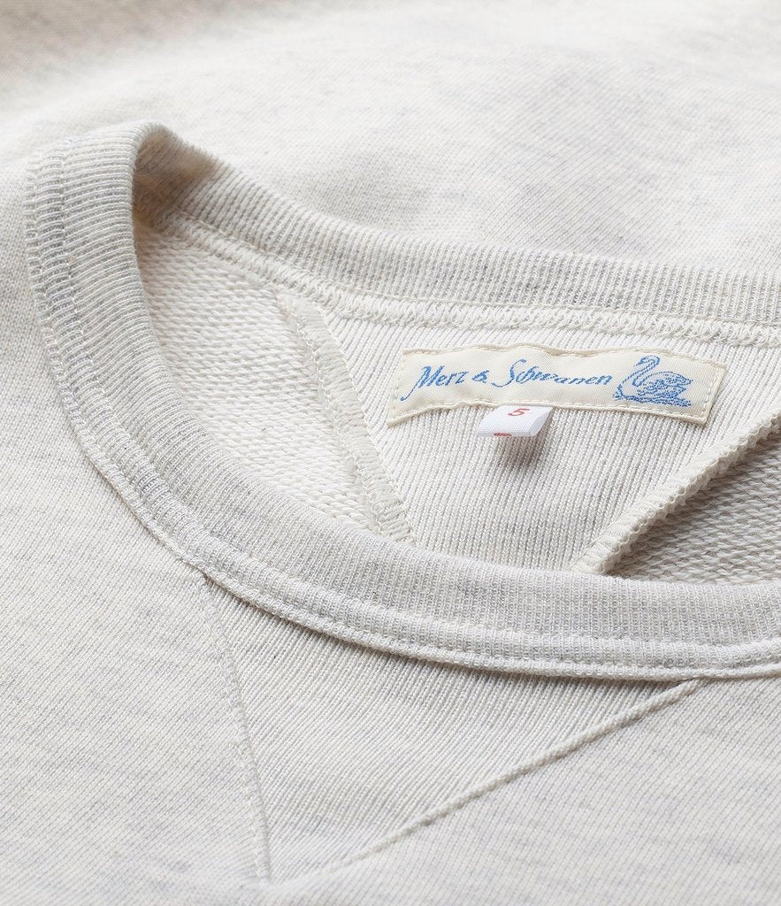 Merz b. Schwanen 'The Originals' 344 Eskimo Print Sweatshirt - Nature Melange