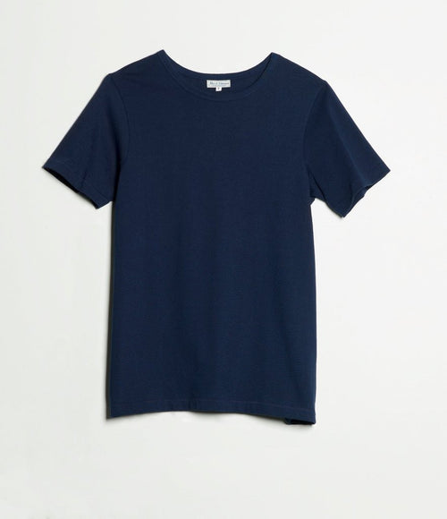 Merz b. Schwanen 'The Originals' 215 Classic T-Shirt - Ink Blue