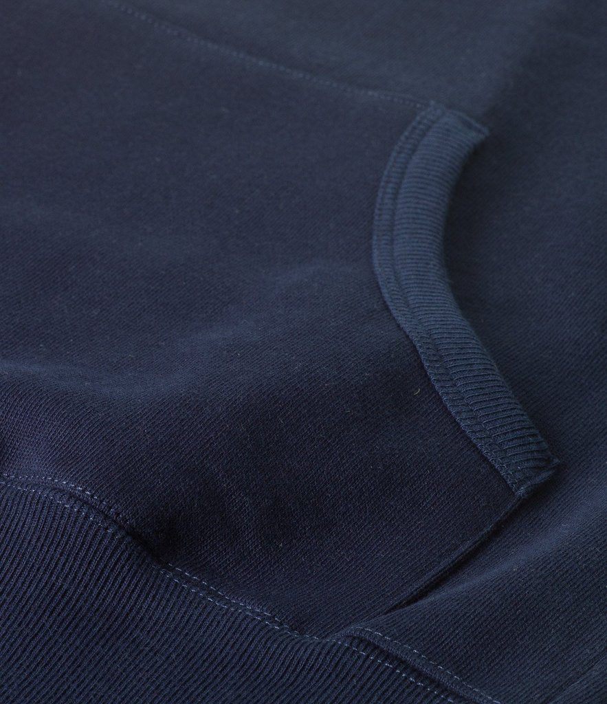 Merz b. Schwanen 'The Originals' 382 Hooded Sweatshirt - Ink Blue