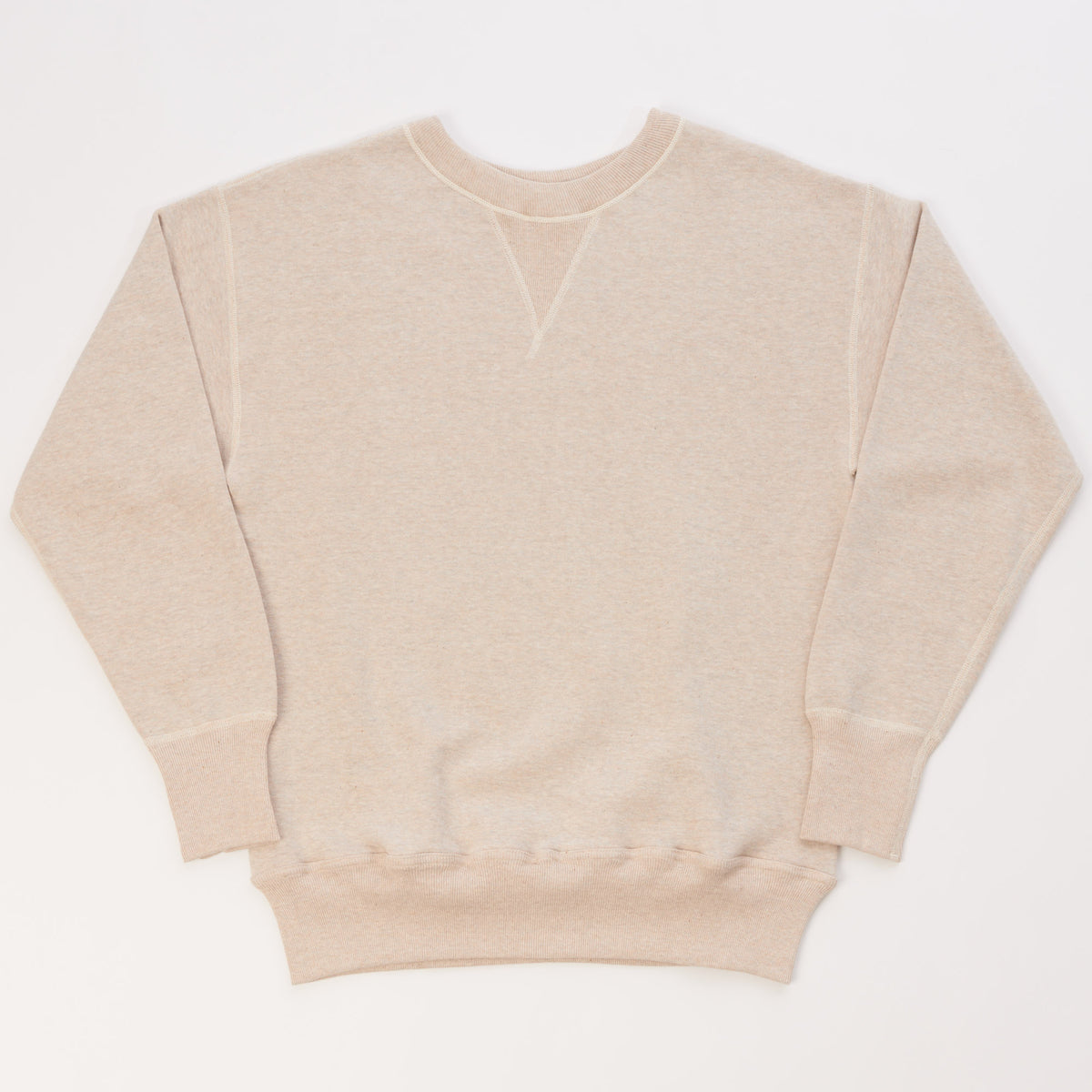 Warehouse & Co 401 Plain Sweatshirt - Oatmeal
