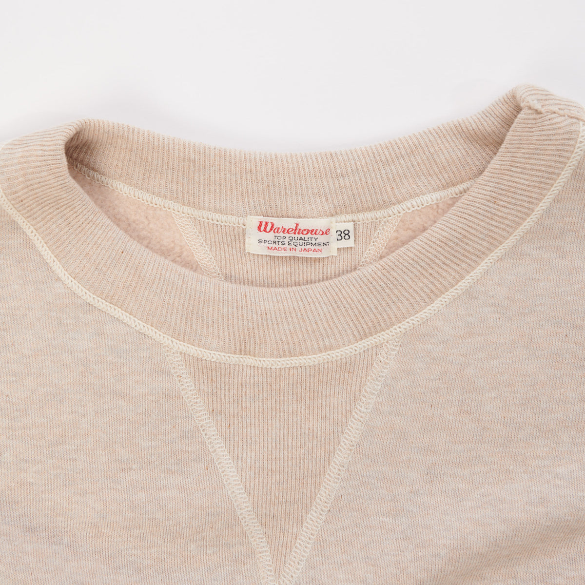 Warehouse & Co 401 Plain Sweatshirt - Oatmeal