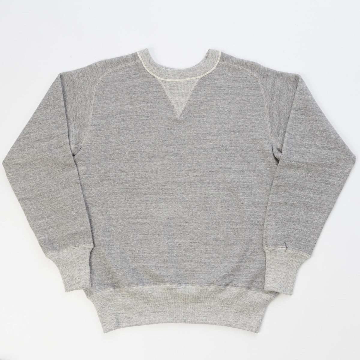 Warehouse & Co 404 Freedom Sleeve Sweatshirt - Heather Grey