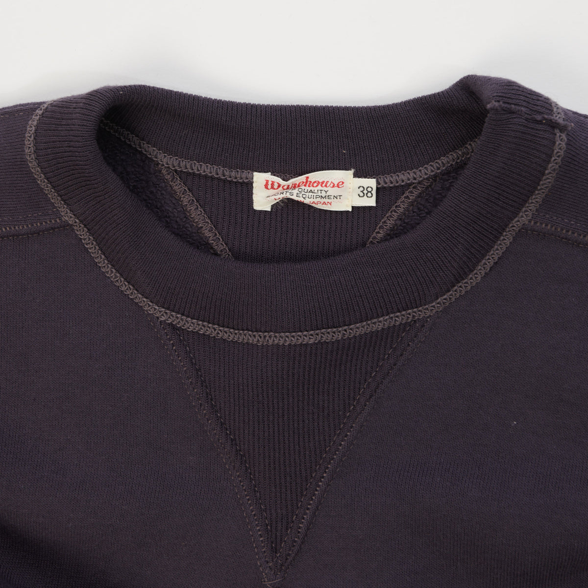Warehouse & Co 404 Freedom Sleeve Sweatshirt - Dark Navy