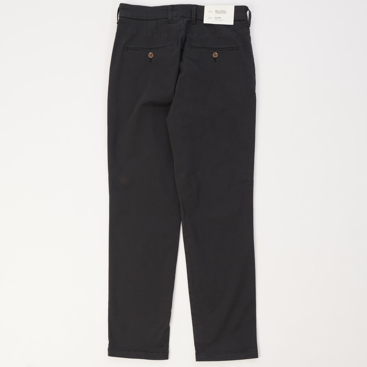 Spellbound Slim Tapered Stretch Chino - Black