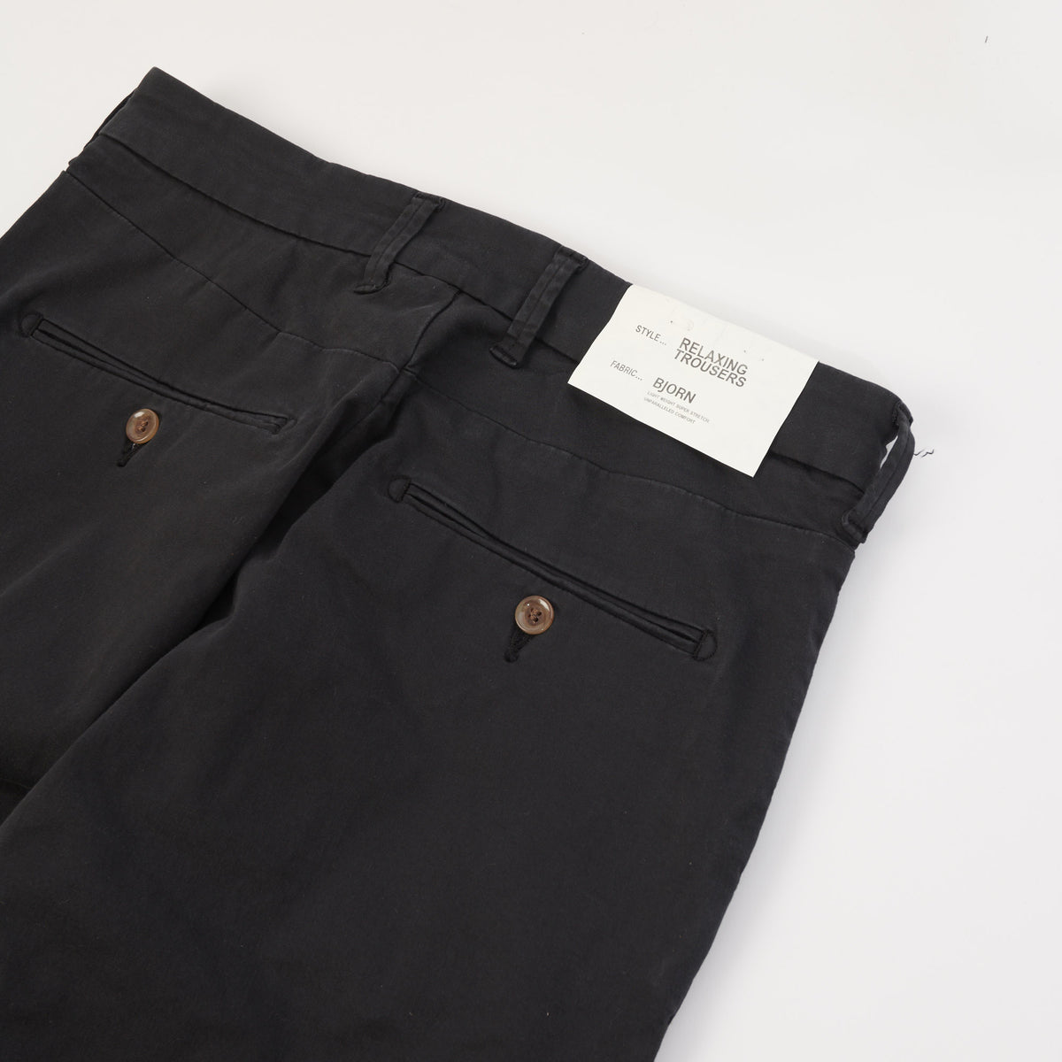Spellbound Slim Tapered Stretch Chino - Black