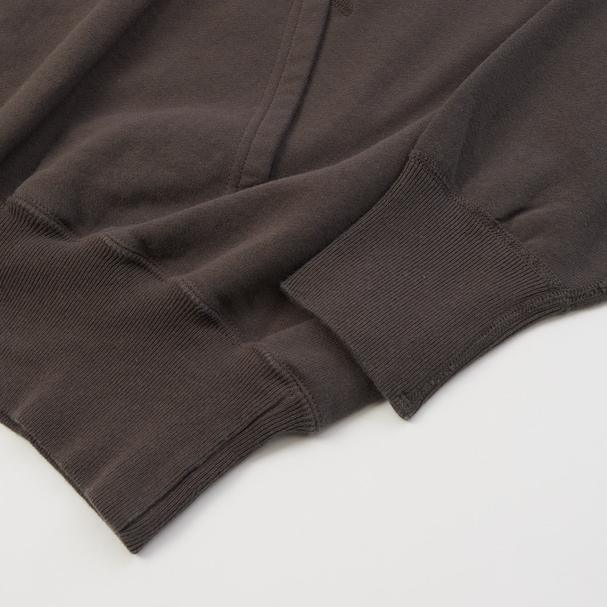 Warehouse & Co 462 Raglan Sleeve Hooded Sweatshirt - Charcoal