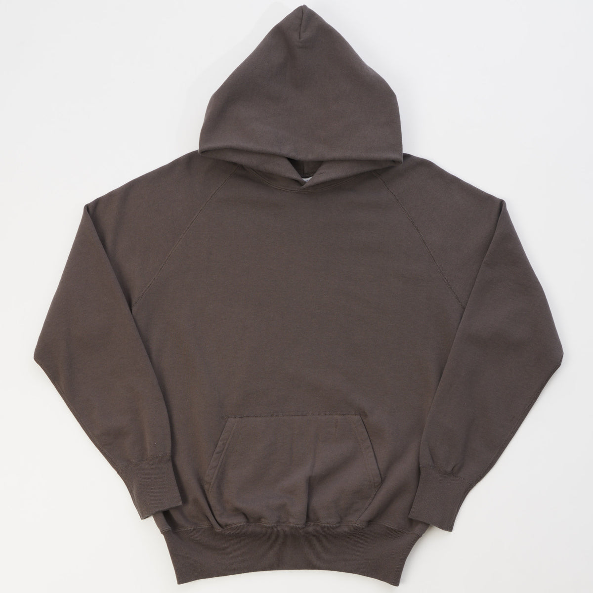 Warehouse & Co 462 Raglan Sleeve Hooded Sweatshirt - Charcoal