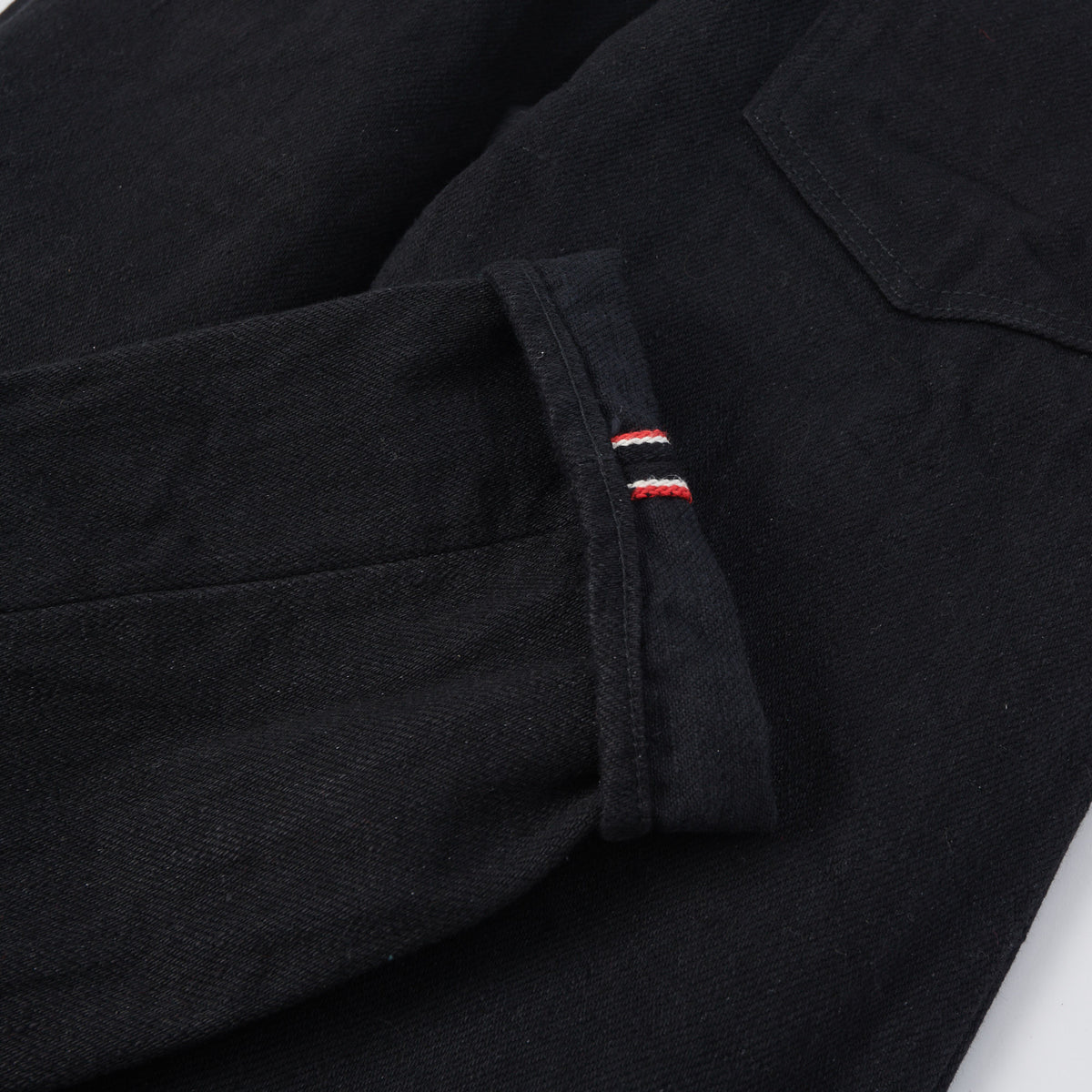 ONI Denim 902ZR-IDBK 20oz 'Indigo x Black Secret Denim' Tapered Jean - One Wash