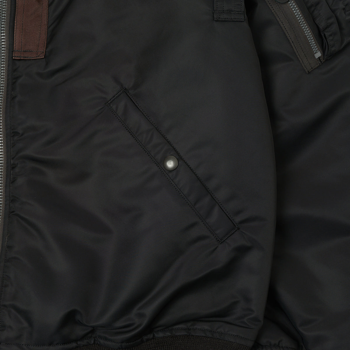 Buzz Rickson's x William Gibson MA-1 Flight Jacket 'Slender Long' - Black