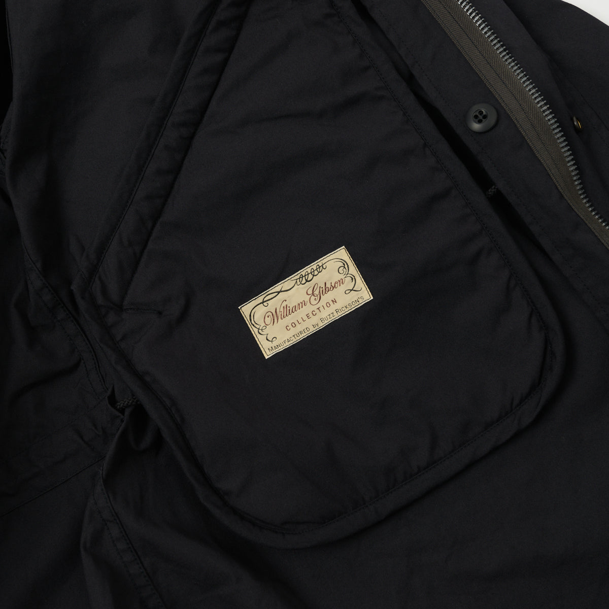 Buzz Rickson's X William Gibson Extreme Cold Weather M-65 Jacket - Black