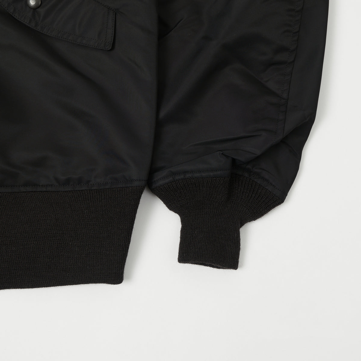 Buzz Rickson's x William Gibson L-2B Flight Jacket 'Long' - Black
