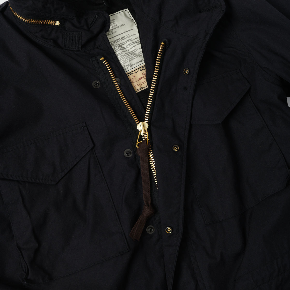 Buzz Rickson's x William Gibson U.S. Army M-65 3rd Model Jacket - Black