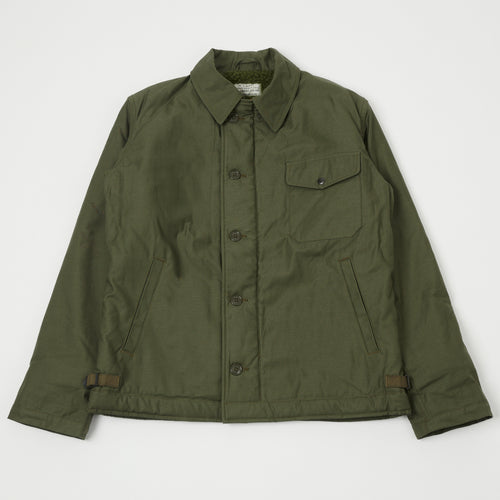 Buzz Rickson's U.S. Navy A-2 Cold Weather Deck Jacket - Olive
