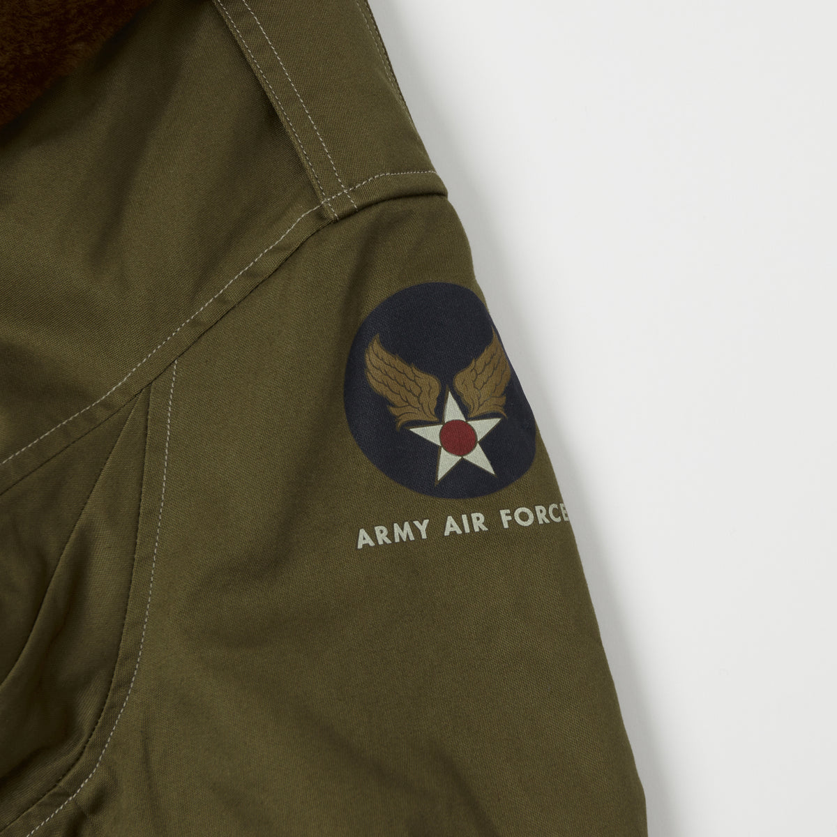 Buzz Rickson's 'Rough Wear Clothing Co' B-10 Flight Jacket - Olive Drab