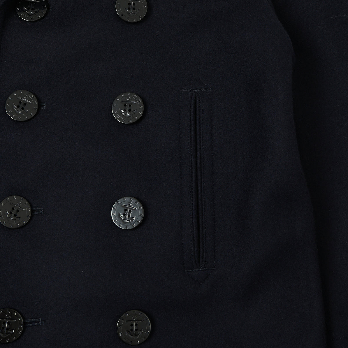Buzz Rickson's U.S. Navy Pea Coat - Navy