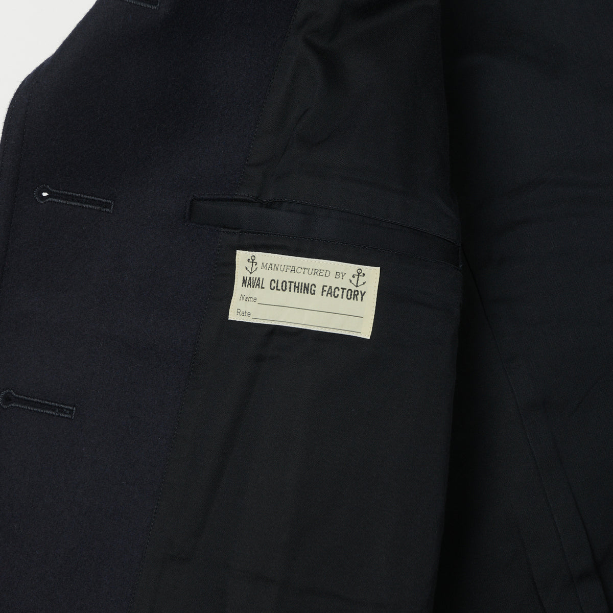 Buzz Rickson's U.S. Navy Pea Coat - Navy