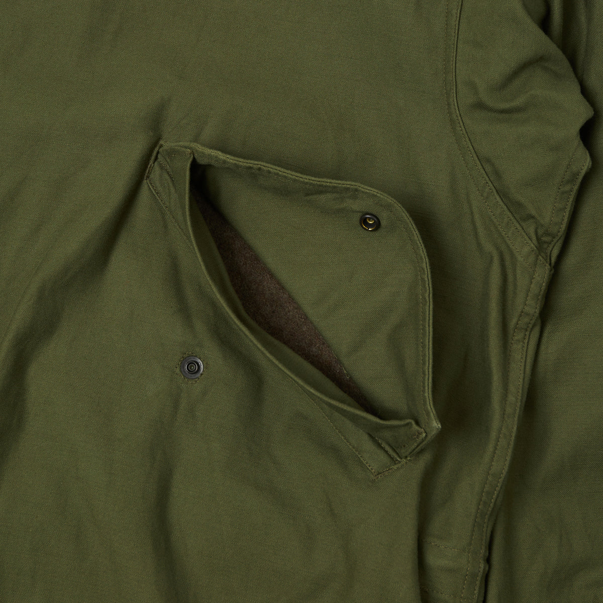 Buzz Rickson's U.S. Army M-51 Fishtail Parka - Olive Drab