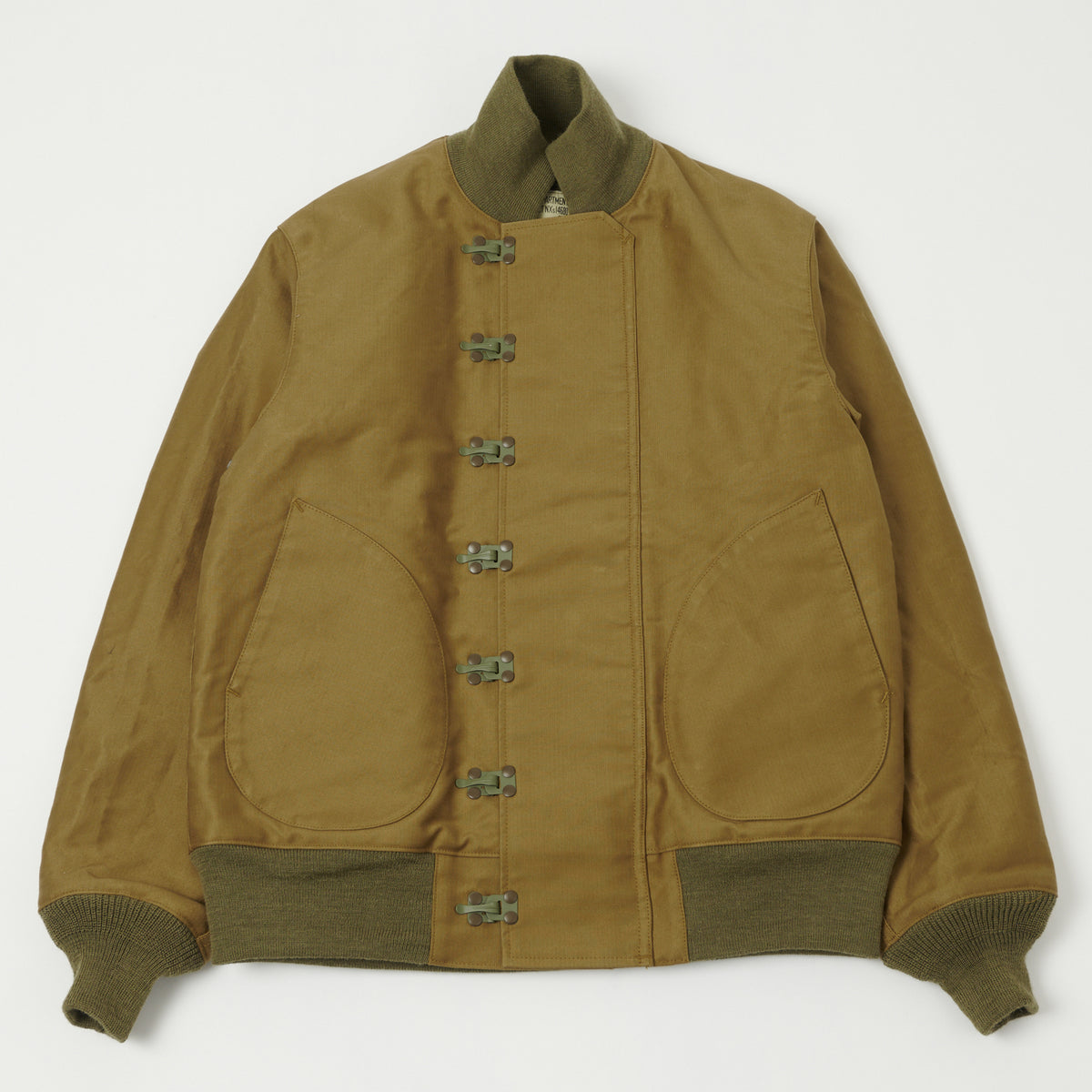 Buzz Rickson's U.S. Navy Hook Deck Jacket - Khaki