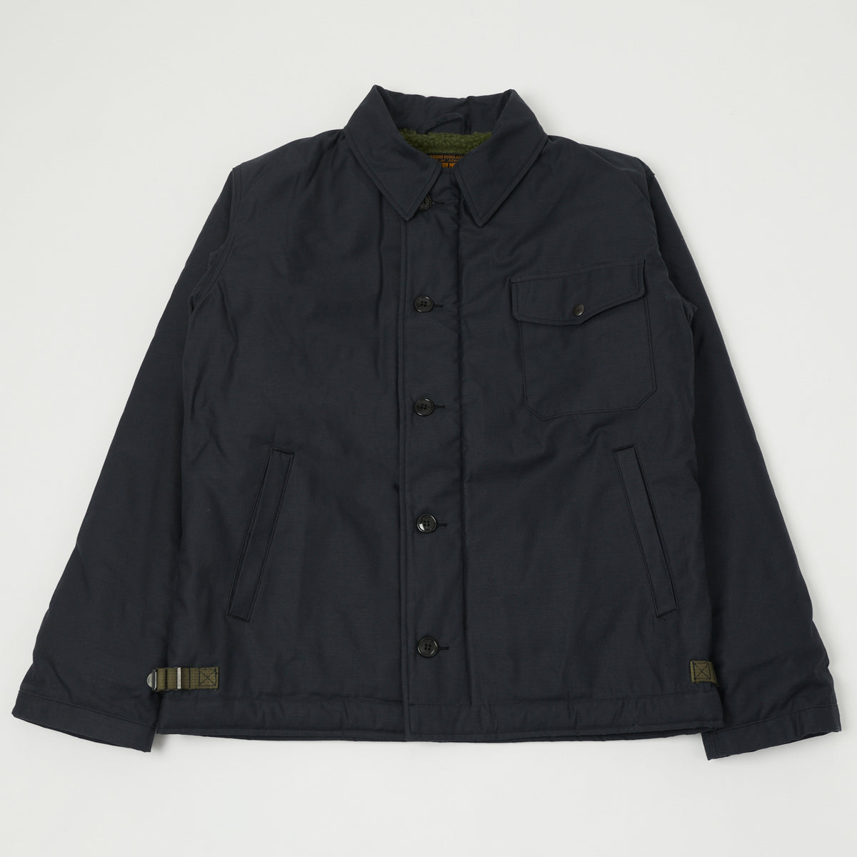 Buzz Rickson's U.S. Navy A-2 Civilian Model Deck Jacket - Navy