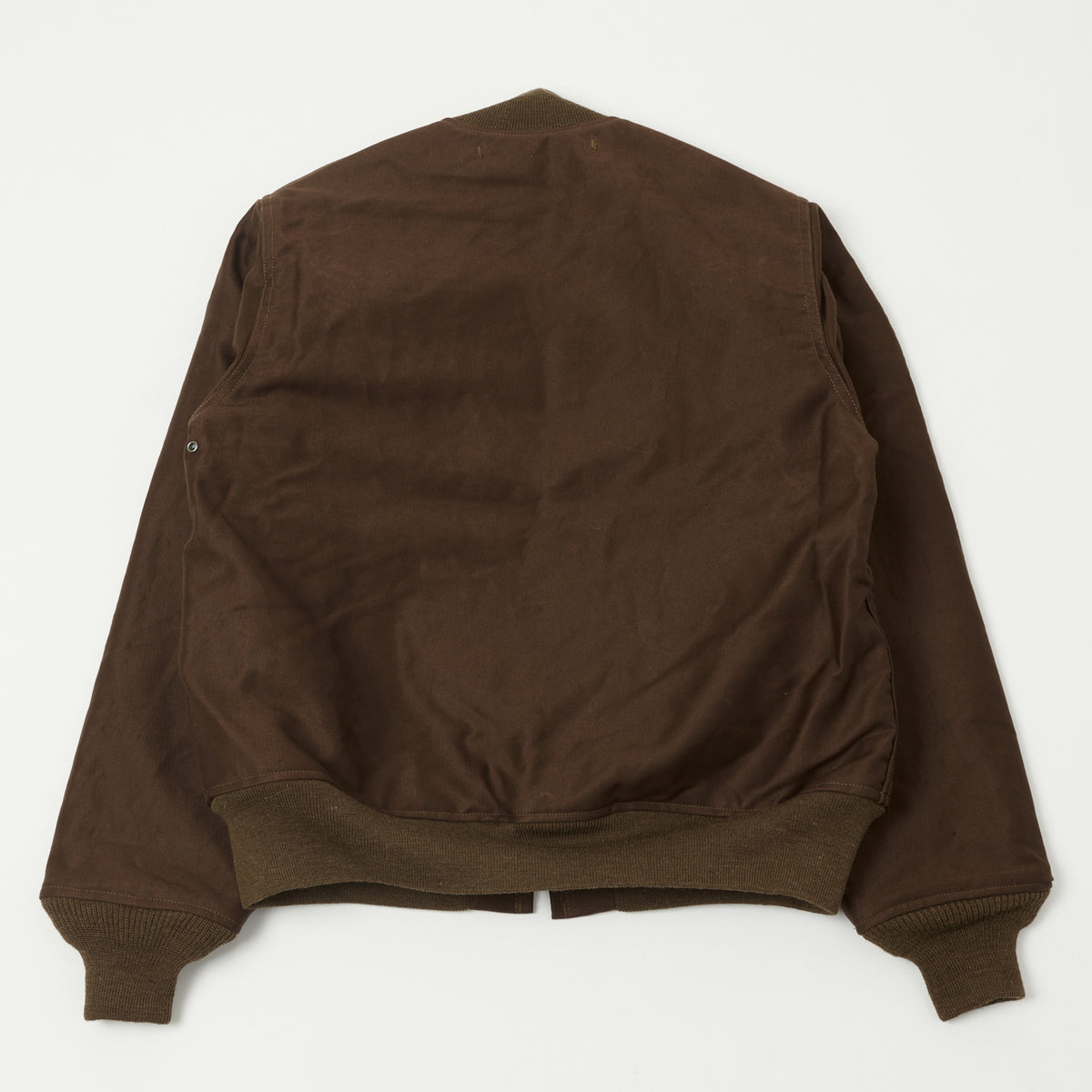 Buzz Rickson's U.S. Navy Zip Through Deck Jacket - Brown