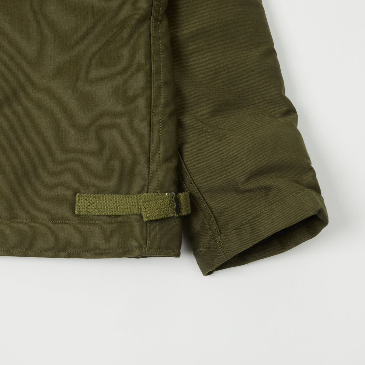 Buzz Rickson's U.S. Navy A-2 Jungle Cloth Deck Jacket - Olive